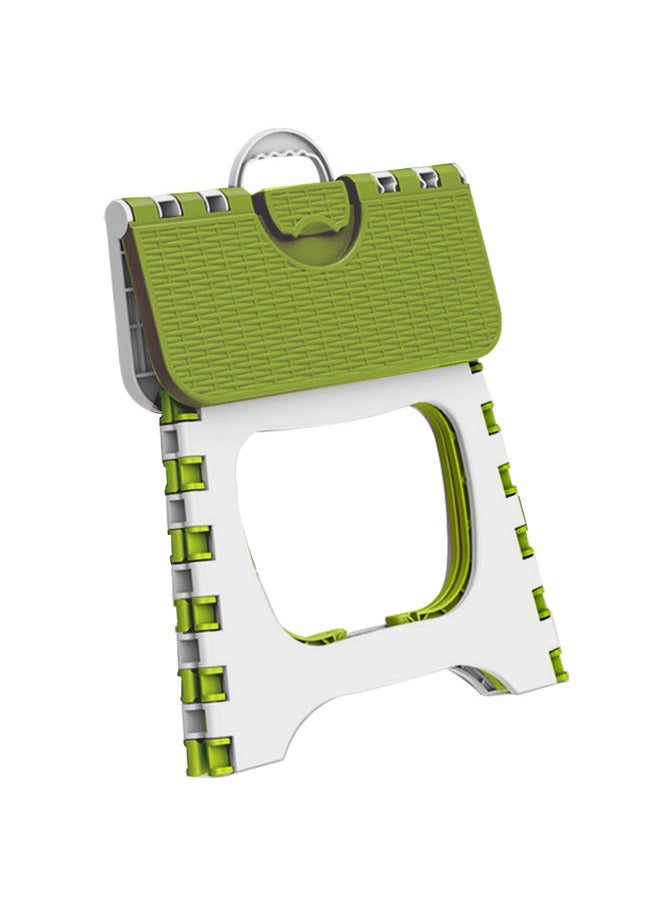 HAWAWA 21cm Folding Step Stool for Adults and Kids ,Non-Slip Folding Stools with Portable Handle, Compact Plastic Foldable Step Stool Great for Kitchen, Bathroom or Bedroom, Holds Up to 100kgs Green  - Image 4