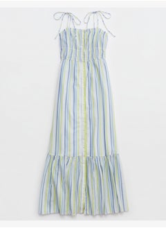 Aerie Button Front Maxi Dress