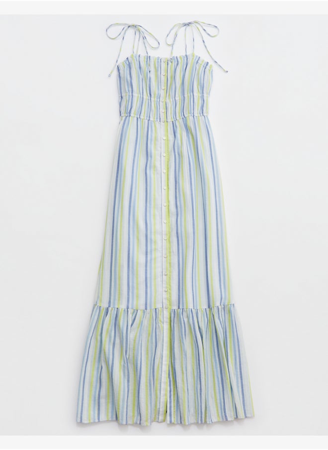 Aerie - Aerie Button Front Maxi Dress - Image 1