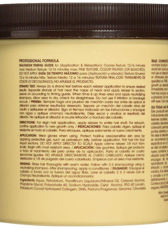 TCB No Base Creme Hair Relaxer, Regular, 15 Ounce - Image 2