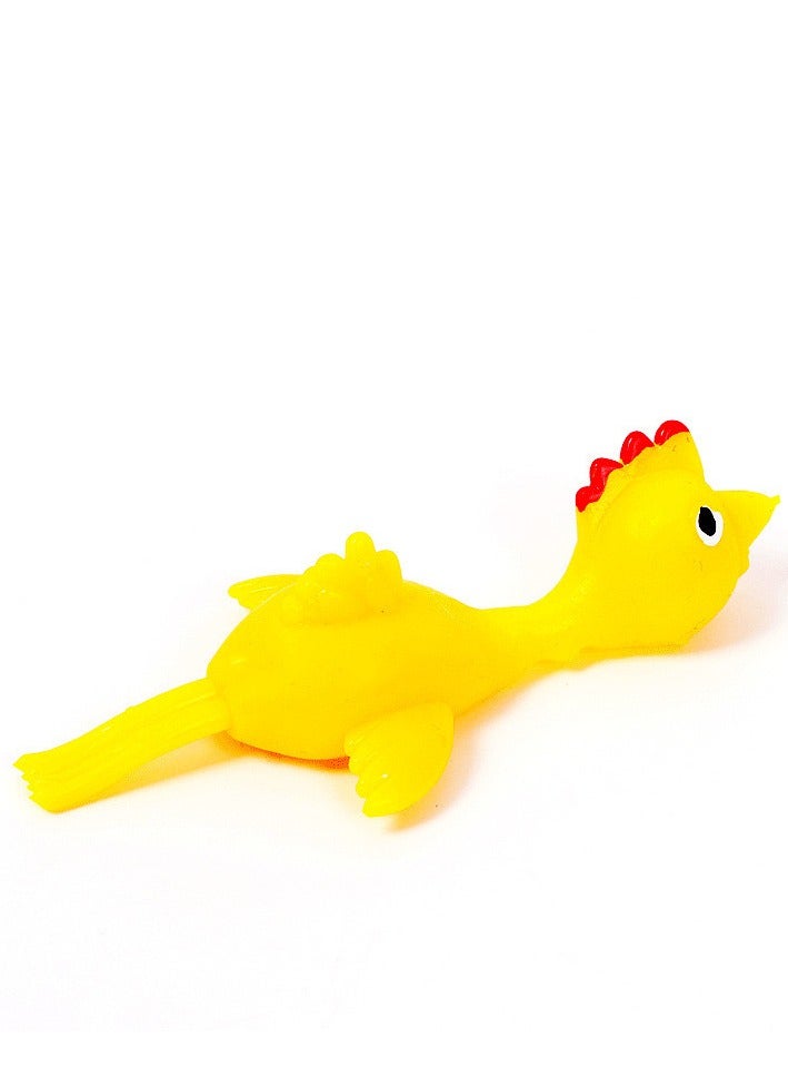 10-Piece Slingshot Chicken Stretchy ToyStress Relief Toys for Adults and Kids,Squishy Fidget Toys,Party Favors for Kids,Birthday Gifts,Easter Egg,Classroom Prizes - Image 1