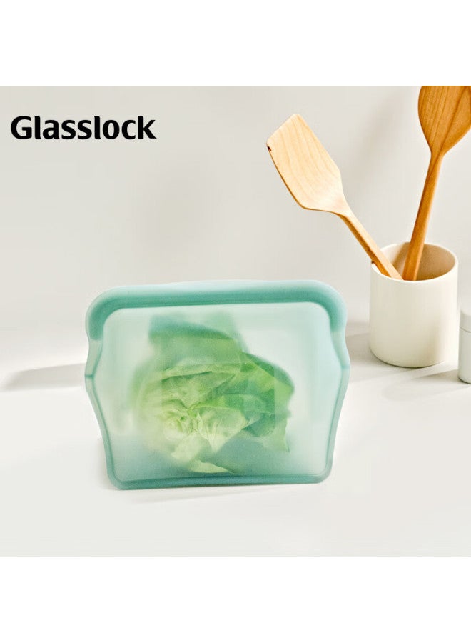 Glasslock Silicone Food-grade Kitchen Storage Bags, Microwave-safe, Refrigerator-freezer Compatible, For Food Storage, Portioning, Sealing And Organization, 700ml - Image 2