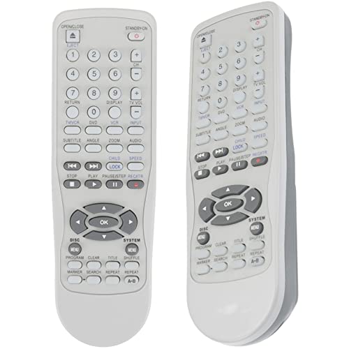 PERFASCIN MDV560VR New Replacement Remote Control fit for Magnavox DVD VCR Combo Player VHS Recorder - Image 1