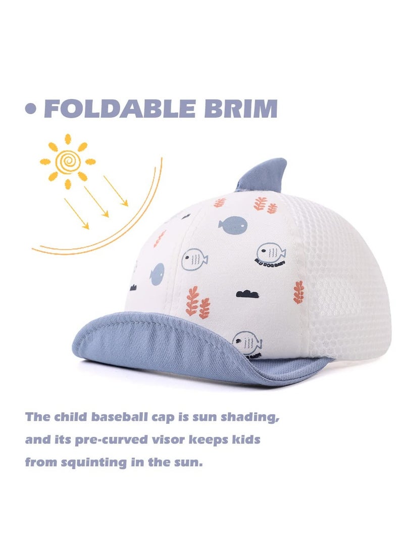SYOSI Baby Baseball Cap Toddler Infant Boys Girls Sun Hat Breathable Cute Hats for Spring Summer - Image 3