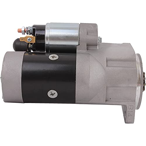 DB Electrical SHI0184 Starter Compatible With/Replacement For Samsung Excavator SE50-3 SE50 With Yanmar 4TNE94 Diesel Eng IS1321 112676 S13-204 410-44019 YM129900-77010 2-2758-HI 129900-77010 - Image 2