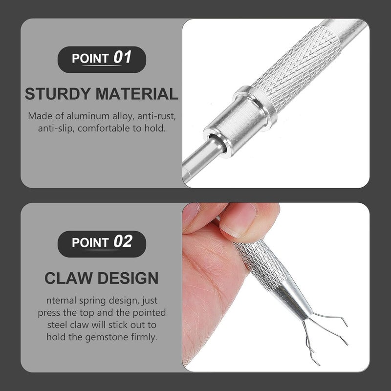 Ic Extractor Tool Spring Assisted Metal Grabber Precision Chip Removal Tool for Electronic Components for Soldering and Repair Use - Image 4