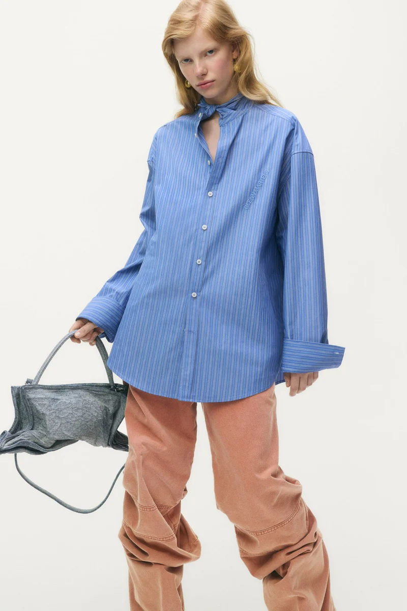 H&M Slouchy twill trousers