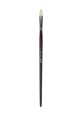 BRUSTRO Brustro Artists Bristlewhite Filbert Brush Series 1008 - Brush No. 6 (for Oil & Acrylic)  - Image 2