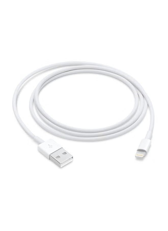 Generic - Lightning Cable 1M USB Charge Sync For IPhone Or IPad White - Image 1