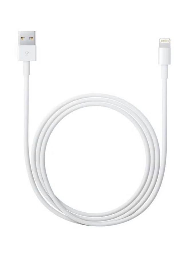 Generic - Lightning Cable 1M USB Charge Sync For IPhone Or IPad White - Image 1