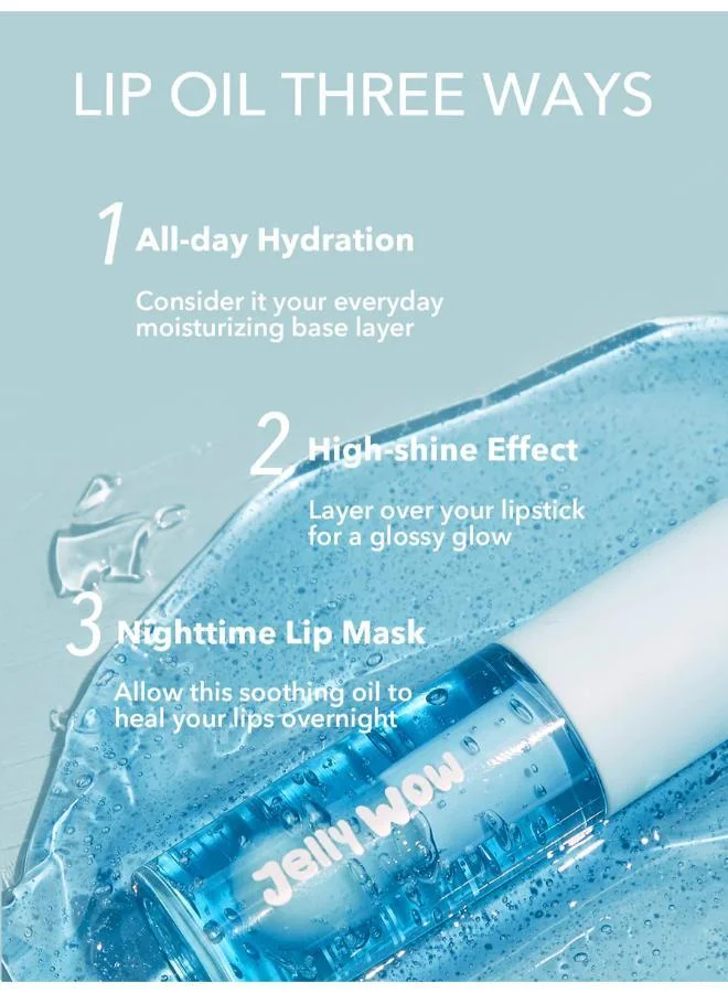 SHEGLAM Jelly Wow Hydrating Lip Oil-Mali-Blue Berry