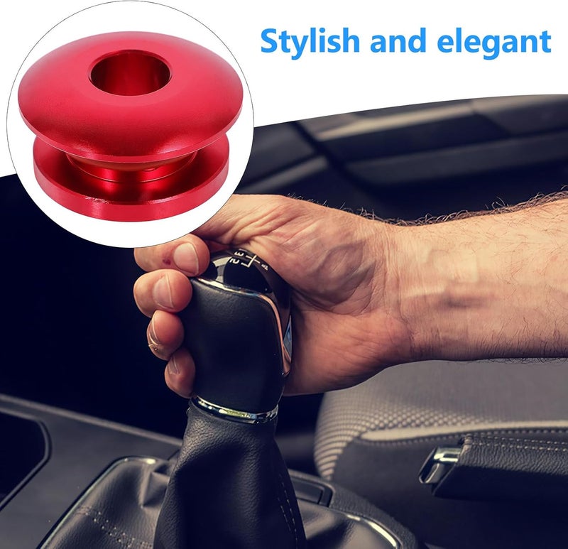 Polished safe edge Ipetboom Shift Boot Limiter and Manual Gear Shifter Stopper with Red Fixed Base Buckle for Car Interior Gear Knob Accessories Compatible with Manual Transmission Vehicles Air & land transit compatible Integrated warehouse solution Simple upgraded construction Storage transit efficiency build Chemical free Modern look High strength upgraded material Economical varied design options Simplified versatile design Ergonomic build Various color options Trendy widespread design Sufficient order stock Public demand affordable quality Upgraded quality Budget friendly sizing alternatives Global assemble options Diverse operating method fit Local & cross border ship compatible Demand-based stock planning Upgraded general grade quality Single & bulk storage compatible Classic trendy design picks All user group compatible - Image 3