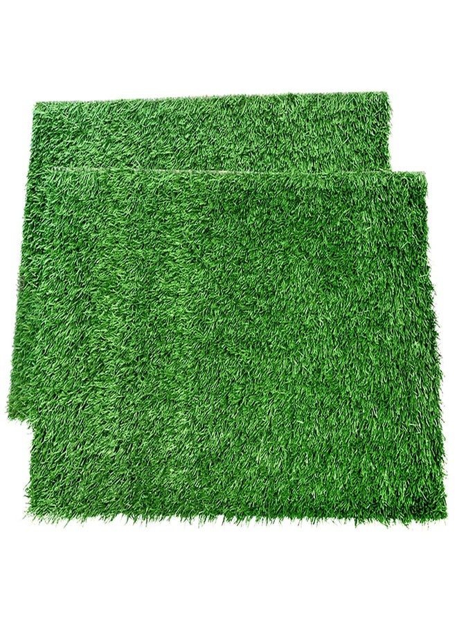 LOOBANI Dog Grass Pee Pads, Artificial Dog Grass Pads for Potty Tray, Fake Grass for Dogs to Pee On, Outdoor Indoor Pee Grass for Dog Potty (18*28 inch) - Image 1