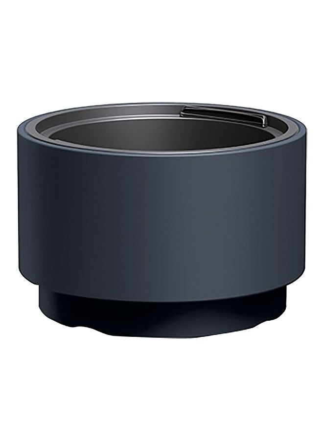 Durable Plastic Round Heos Flower Pot with Liner Anthracite 24 x 39.5 x 39.5 cm DLHEN400-S433