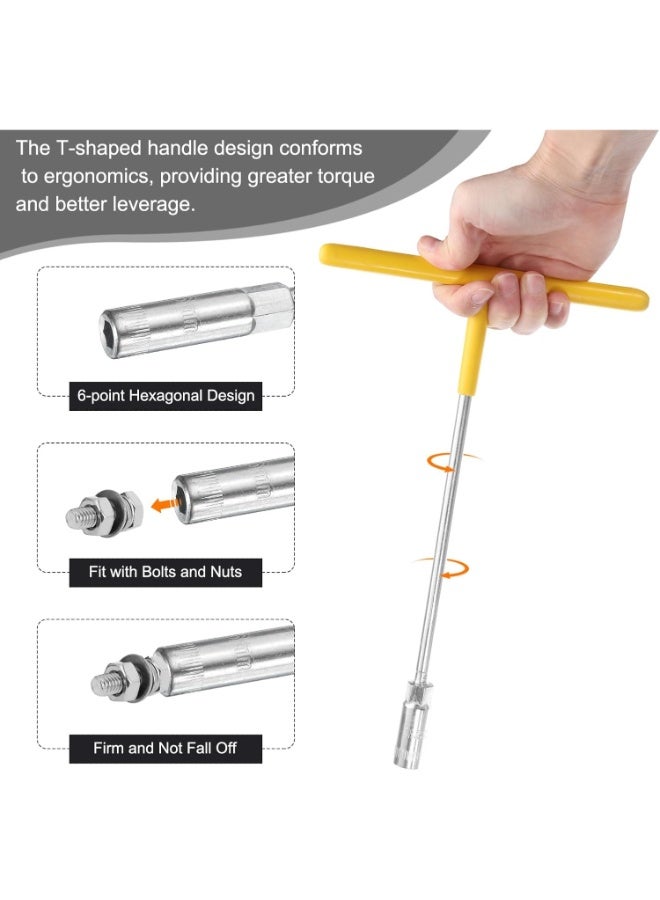 T SOCKET WRENCH WITH RUBBER COATED HANDLE T( 8mm, 10mm, 12mm,13mm,14mm ) - Image 5