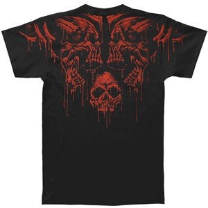Liquid Blue Men's Acid Rain T-Shirt, Black, Medium - Image 2