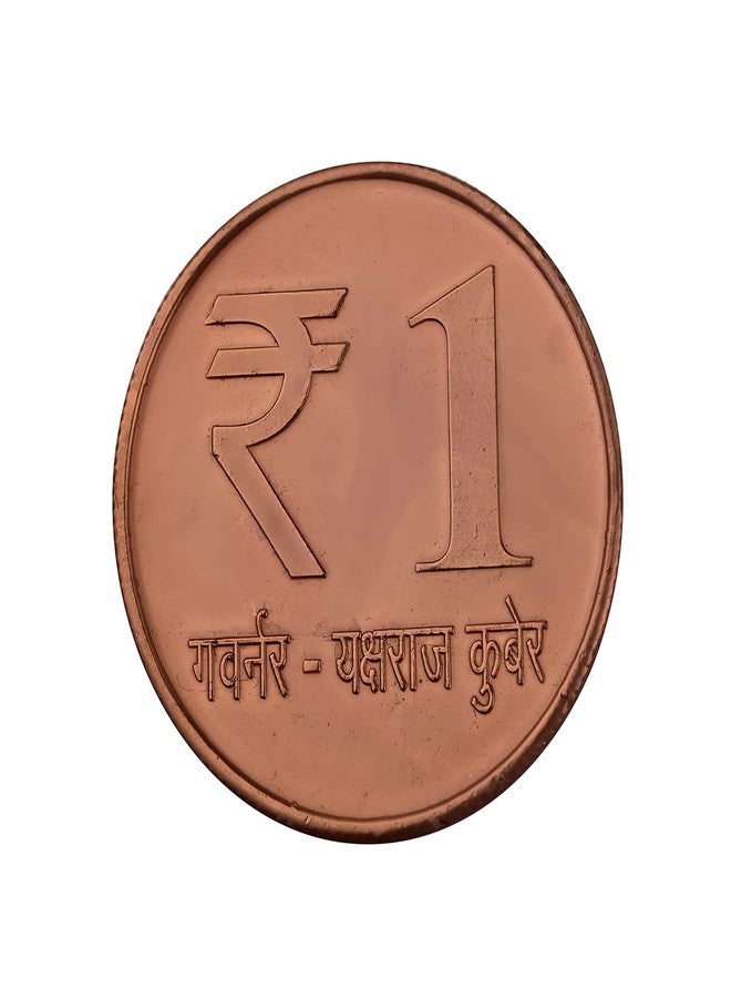 Pray Everyday Hindu God's and Goddesses Spiritual and Religious Sita Ram Ji Copper Coin (Set of 7) - Image 5