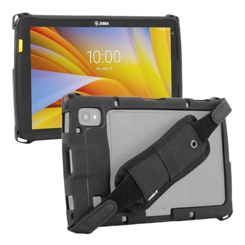 MOBILIS Rugged Case for Zebra ET40 ET45 Enterprise Tablets with Handstrap Military Grade Shockproof Protective Cover Compatible with Zebra Accessories Recycled Materials 8 - Image 1