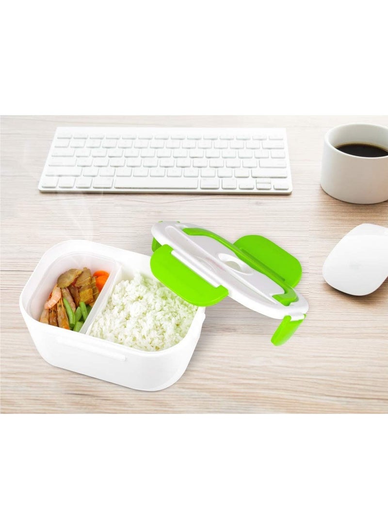 Multi Functional Portable Electric Heating Lunch Box 1.05 Litre Green - Image 2