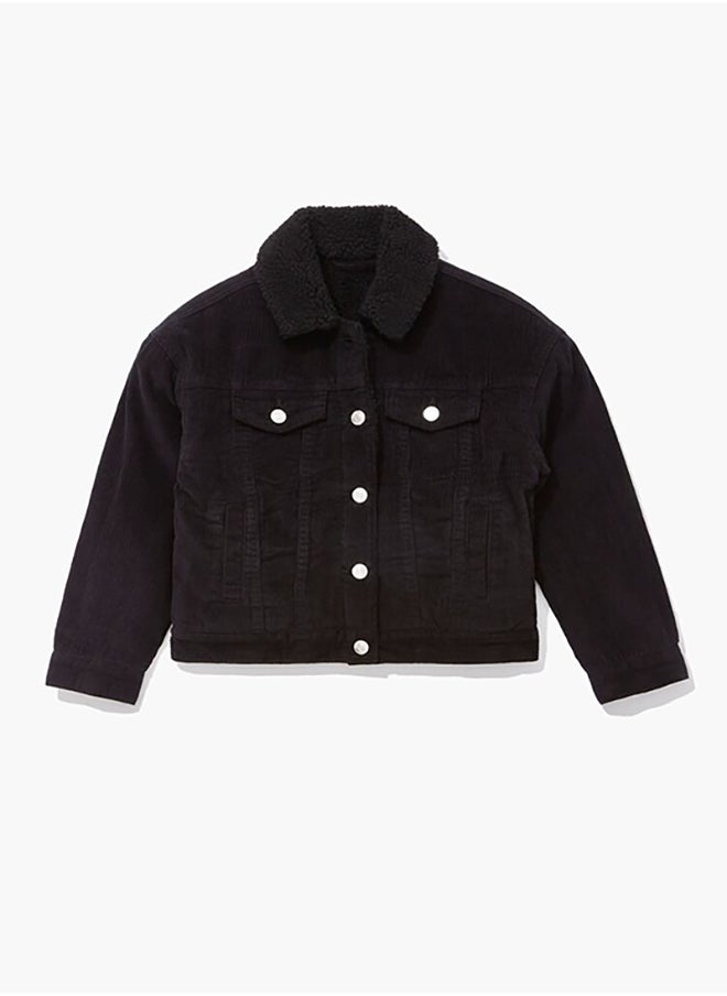 FOREVER 21 Ribbed Long Sleeve Jacket  - Image 3