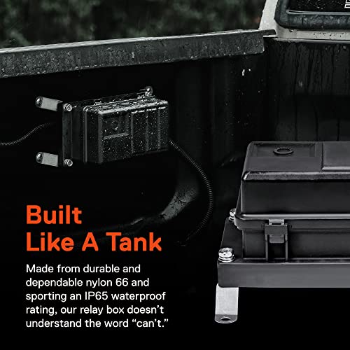 ONLINE LED STORE True Mods 12V DC Auto Waterproof Fuse 5-Pin Relay Box Block [6 Bosch Style Relay Holder] [6 ATC/ATO Fusible Holder] Universal Relay Block Box for Automotive Vehicles Cars Marine Boat Light Equipment - Image 4