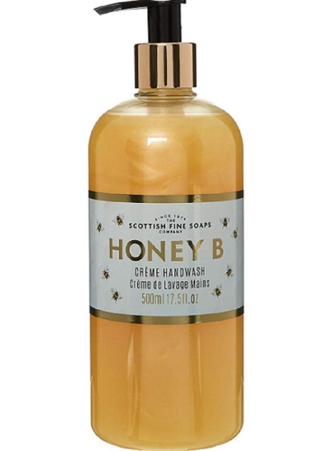 Scottish Fine Soaps Honey B Creme Hand Wash 17.5 ounces