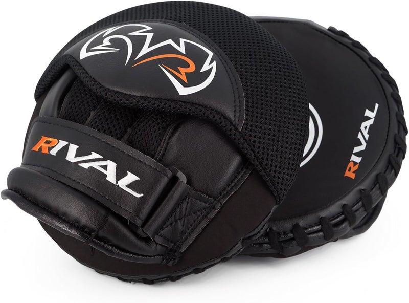 RIVAL Boxing RPM5 2.0 Parabolic Punch Mitts - Perfect for Precision and Combination Punching, 7" Diameter Striking Surface - Image 3