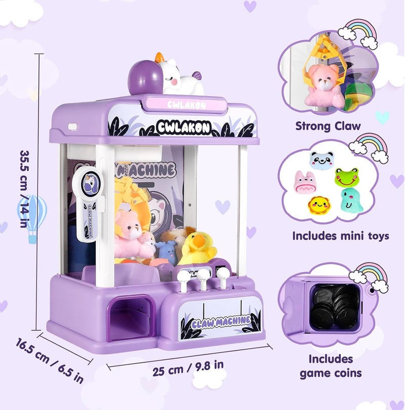 CWLAKON Candy Grabber Candy Machine, Sweets, Grabber, Slot Machine, Dispenser, Arcade Grabber, Slot Machine, Gripper Arm Vending Claw Machine for Children - Image 4