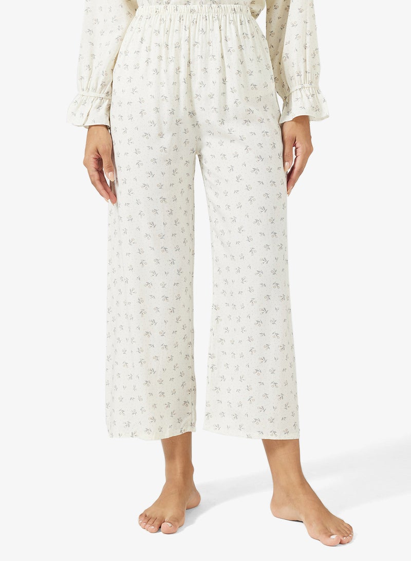 جينجر طقم بيجاما وبلوزة بطبعة زهور - Image 4