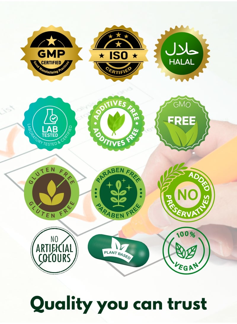 Sorland's مستخلص غارسينيا النقي من سورلاند يدعم عملية التمثيل الغذائي الصحي - 120 كبسولة نباتية - Image 3