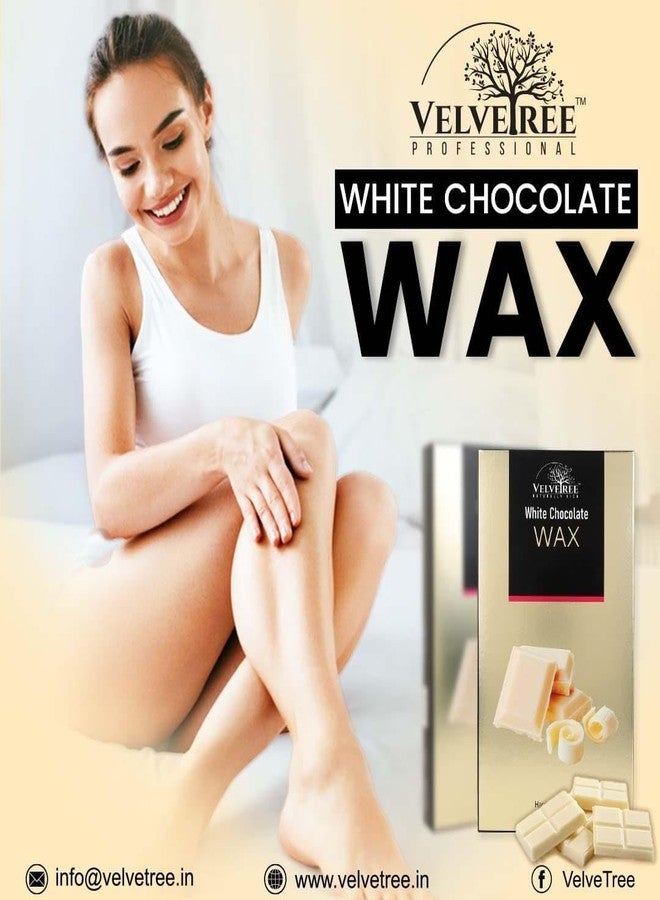 VELVETREE Velveree Brazilian Wax White Chocolate, Professional Hair Removal Wax, No Strips Required, 500g - Image 3