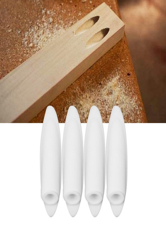 Hyuduo 100pcs 9.5mm Plastic Oblique Hole Opener, Wood Plugs for Pocket Hole Jig Wood Working Tool Accessories(white) - Image 3