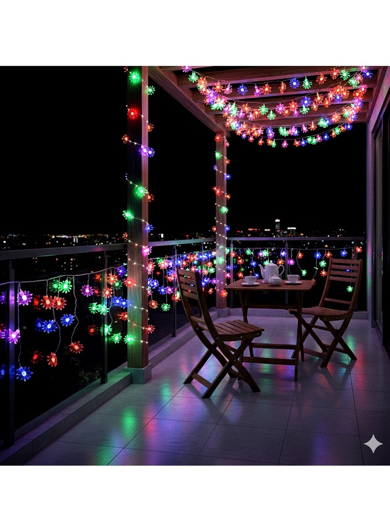 zayo LED Flower String Light Multicolour - Image 3