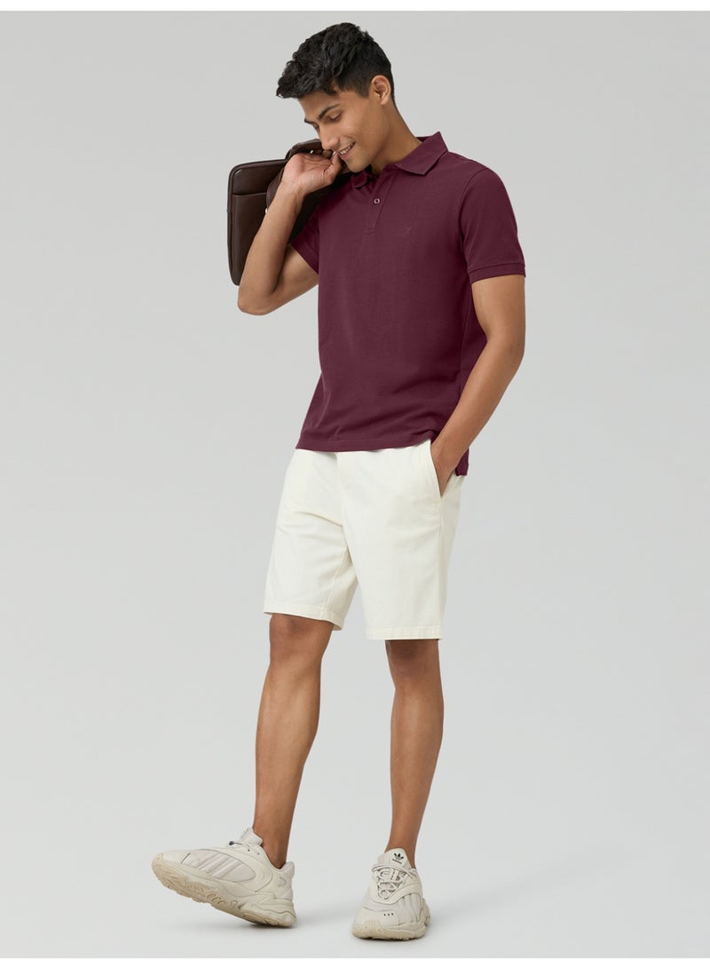 اكس واي اكس اكس تيشيرت بولو رجالي من XYXX، مصنوع من قطن ممشط نقي، بقصة عادية. - Image 3