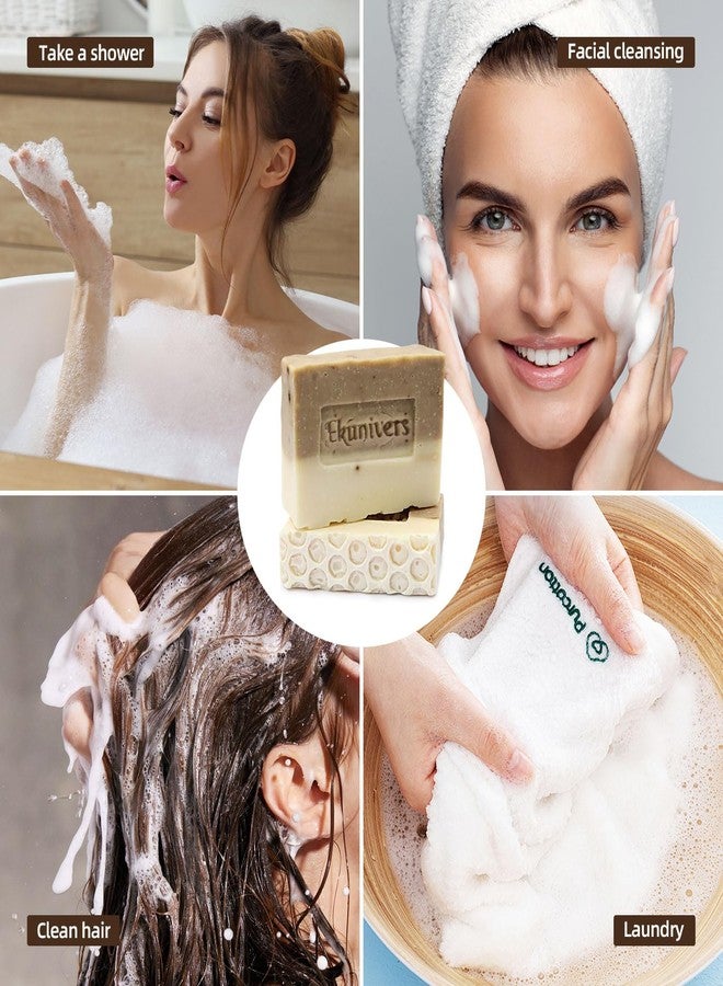 Ekunivers Handmade Soap Bar – Organic Cold Process, Gentle for All Skin Types, Natural & Vegan Skincare, Moisturizing & Exfoliating - Image 5