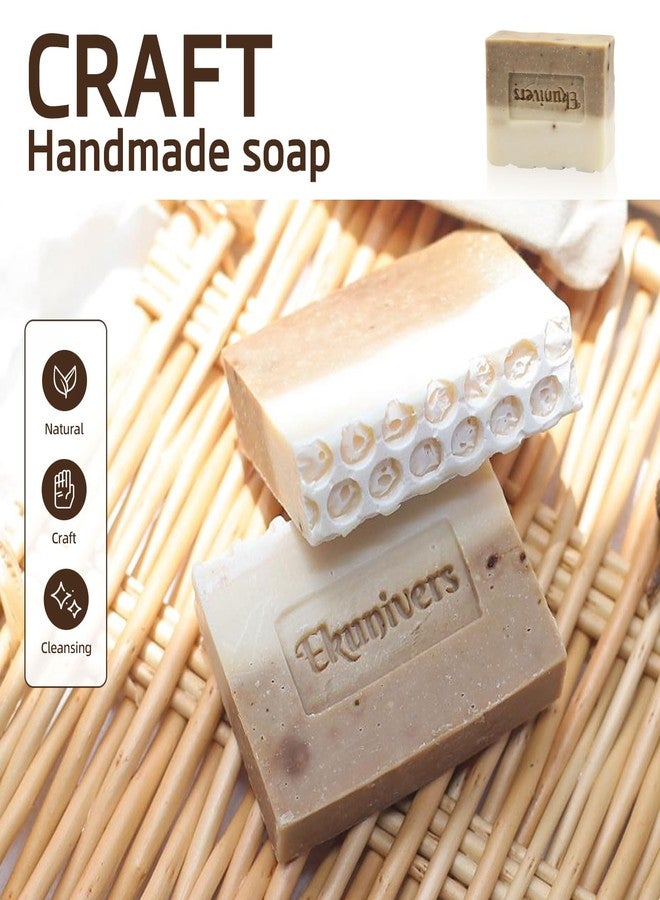 Ekunivers Handmade Soap Bar – Organic Cold Process, Gentle for All Skin Types, Natural & Vegan Skincare, Moisturizing & Exfoliating - Image 2