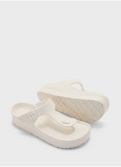 Truffle Eva Toe Chunky Flatform Flat Sandal  - Image 4