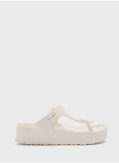 Truffle Eva Toe Chunky Flatform Flat Sandal  - Image 1