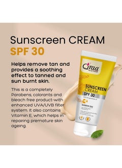 Sunscreen Spf 30 Pa++++ Sunscreen Cream Spf 30Helps Remove Tanhelps In Sun Burn Pack Of 3 (300Gm 3) - pzsku/Z5F364879916A75BB4F02Z/45/_/1720853061/652ec36f-9f2a-4886-a9dc-be45f4488c4d