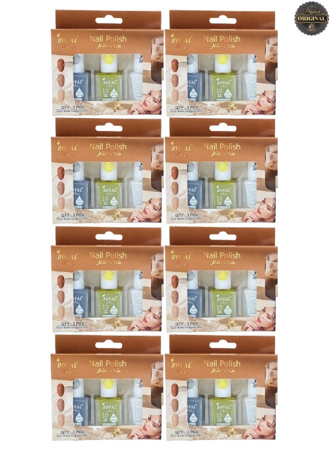 ROVAL 24 Pieces Nail Polish 25ML  - Image 1