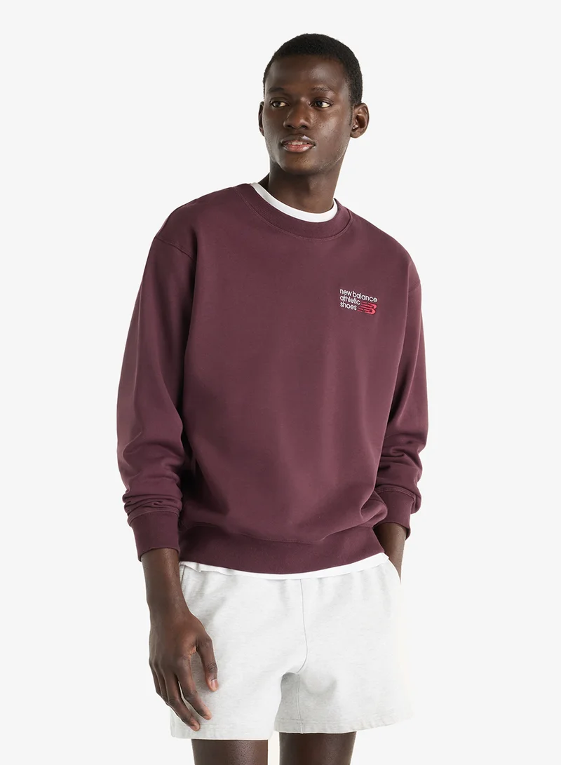 New Balance Athletics Premium Logo Sweatshirt