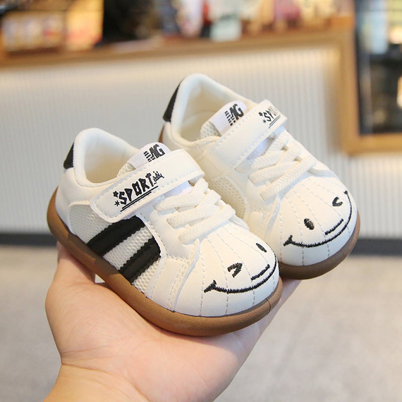 Mesh Sneakers Lightweight Flexible Sole Walking Shoes For Kids Indoor And Outdoor Activities - Image 3
