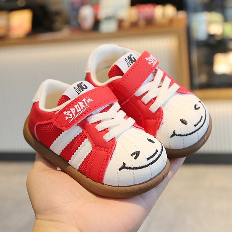 Mesh Sneakers Lightweight Flexible Sole Walking Shoes For Kids Indoor And Outdoor Activities - Image 4