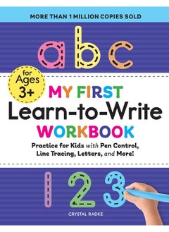 My First Learn-to-Write Workbook: Practice for Kids with Pen Control, Line Tracing, Letters, and More!  - Image 1