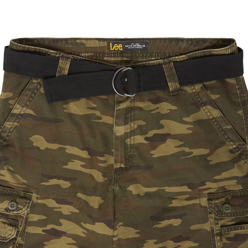 Lee mens Dungarees New Belted Wyoming Cargo Shorts, Combat Camo, 34 US - Image 5