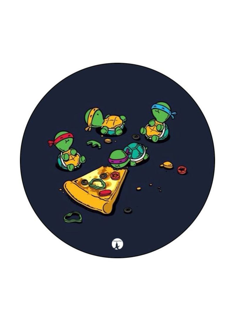 RKN Teenage Mutant Ninja Turtles Printed Mouse Pad  Blue/Yellow