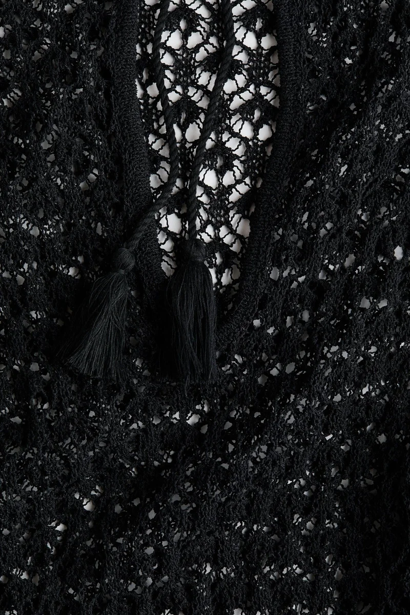 H&M  Crochet-look beach dress for Women | Best Price UAE