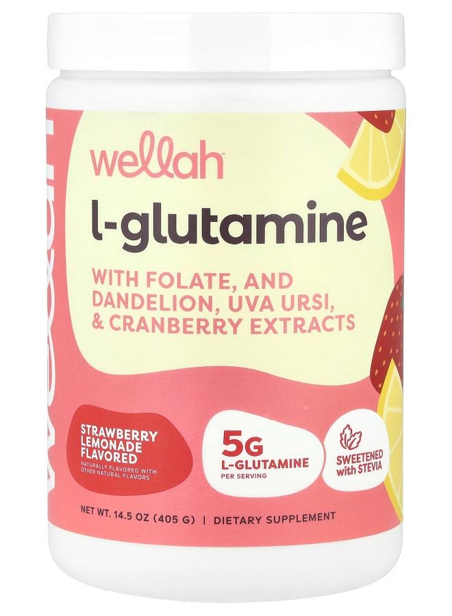 L-Glutamine Strawberry Lemonade 14.5 oz (405 g)