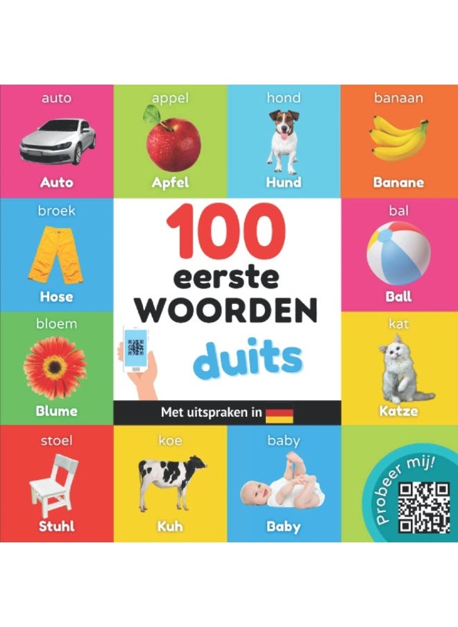 100 eerste woorden in het duits: Tweetalig fotoboek for kinderen: nederlands / duits met uitspraken  - Image 2