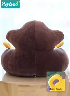 Bybeo Baby Sitting Support Seat Sofa, Infant Learning Chair Head Protect - Crystal Velvet Fabric, PP Cotton Filling, Perfect Toddler Gift to Learn to Sit  - Image 5